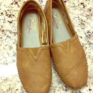 Tan BOBS shoes